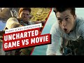 Uncharted: Game vs Movie Trailer Plane Scene Comparison