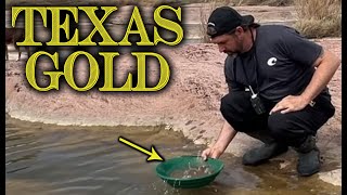 Texas Gold Found on Massive Bedrock Slab - Llano River