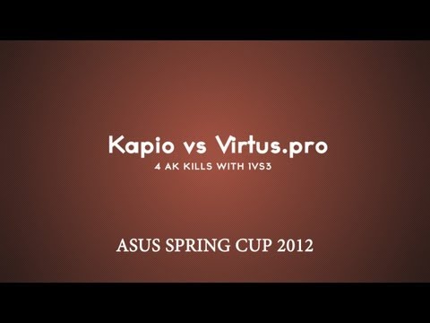 DomenikTV - Kapio vs VirtusPro [Asus Spring 2012]