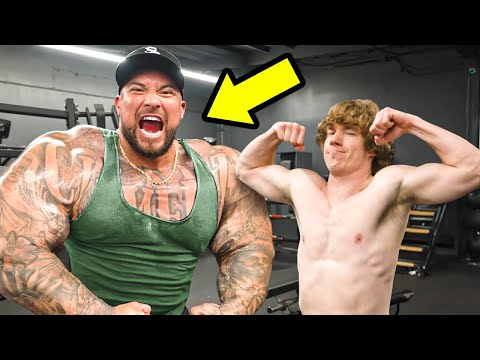 Working Out With The World's Strongest Mexican!