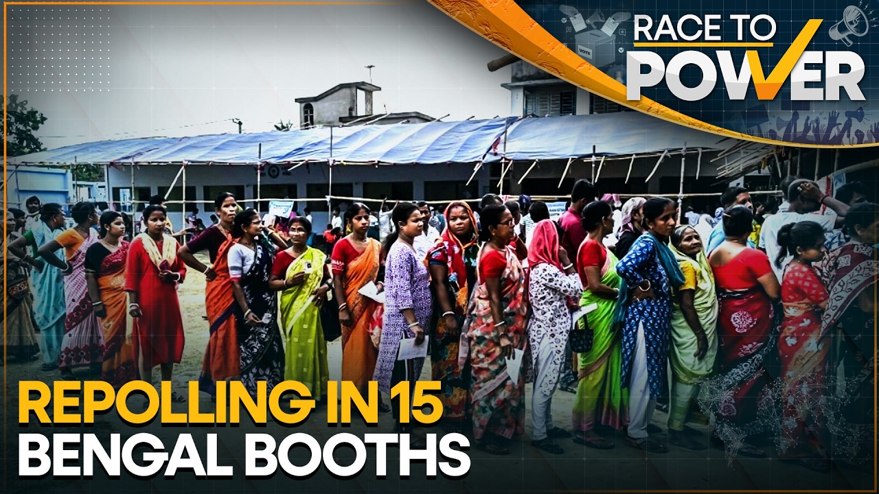 West Bengal Election: Repolling at 15 Booths on May 2 | WION | Race To Power