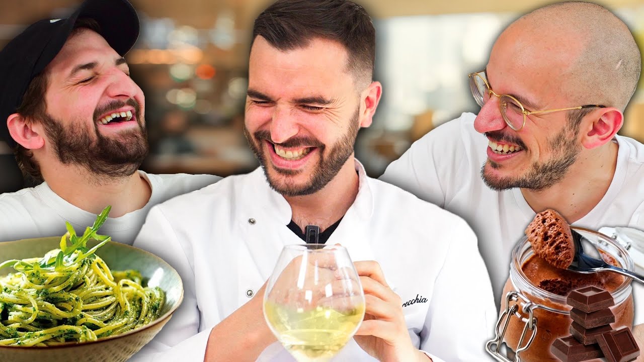 Un repas Extraordinaire : Pesto et mousse chocolat !