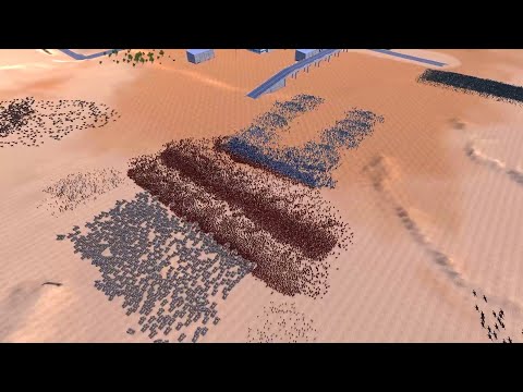 5000 Spartan +500 Cavalry+Catapult VS Zombie Army|Ultimate Epic Battle Simulator