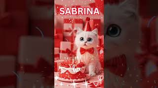 Download lagu SABRINA Birthday Song – Happy Birthday To You - #sabrina mp3