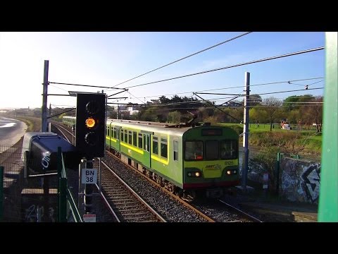 8100 Class Dart Train number 8125 - Booterstown Station, Dublin