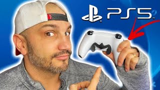 Je teste la première manette ps5 à palettes dualsense playstation 5 à palettes 