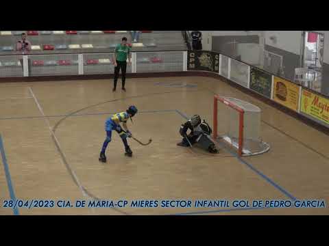 20230428 COMPAÑIA DE MARIA-CP MIERES SECTOR INFANTIL 08 GOL DE PEDRO GARCIA CORRALES DE PENALTI
