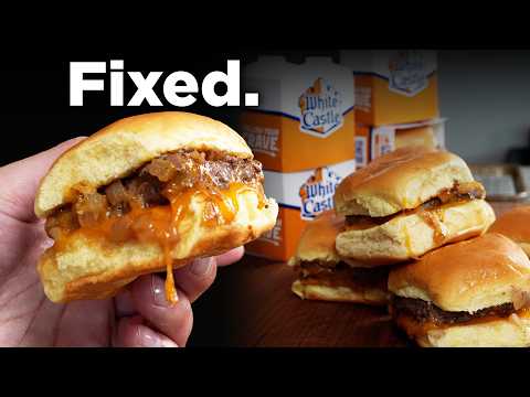 White Castle Burger Upgrade — Full Recipe & Transcript