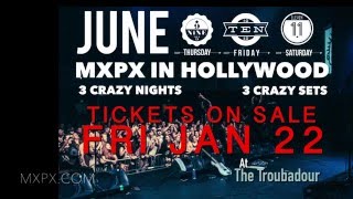 MxPx in Hollywood - June 2016