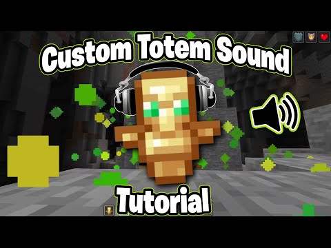 Minecraft Custom Totem Sound - How To Make a Custom Totem Sound in Minecraft