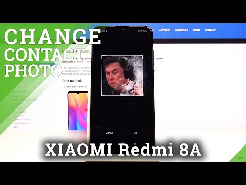 How to Personalize Contacts in XIAOMI Redmi 8A – App Photo to Contacts
