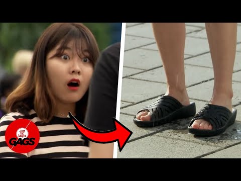 She was surprised to be caught cheating... | Just For Laughs Gags