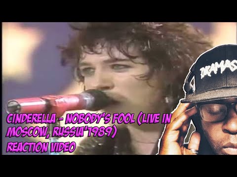 Cinderella - Nobody's Fool (Live in Moscow, Russia'1989) REACTION VIDEO