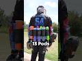 How Much Weight Do Paintball Players Carry Let S Load Up A Kinetic Paintball S Pack And See Ad