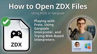 How to Open ZDX Files (Z-machine Z-code v6 Game)