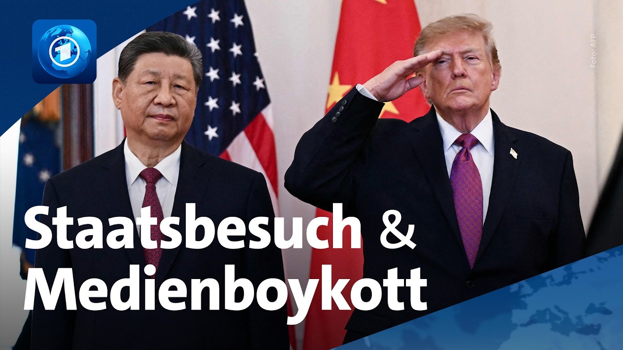 Chinas Staatschef besucht Trump in den USA: Viele Konfliktthemen und Medienboykott