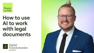 How to use AI to work with legal documents: Nico Kuhlman shares five ways to use AI while drafting