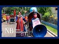 বরিশালে রিকশা মিছিল | Rickshaw Procession | Manisha Chakraborty | Barisal