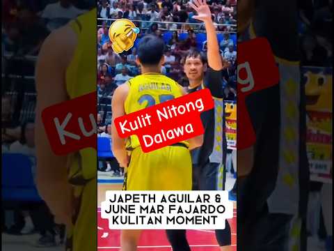 Japeth Aguilar & June Mar Fajardo Kulitan Moment! #shortsfeed #shorts #viralshorts