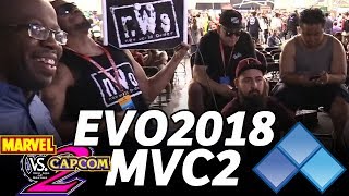 EVO 2018 MvC2 WEST vs EAST Coast - SANTHRAX JTRON DUC VDO KHAOS XECUTIONER