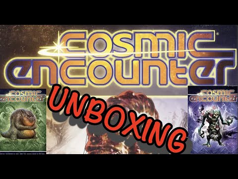 SMGSLT - Unboxing Cosmic Encounter 42nd Anniversary Edition + 2 Expansions