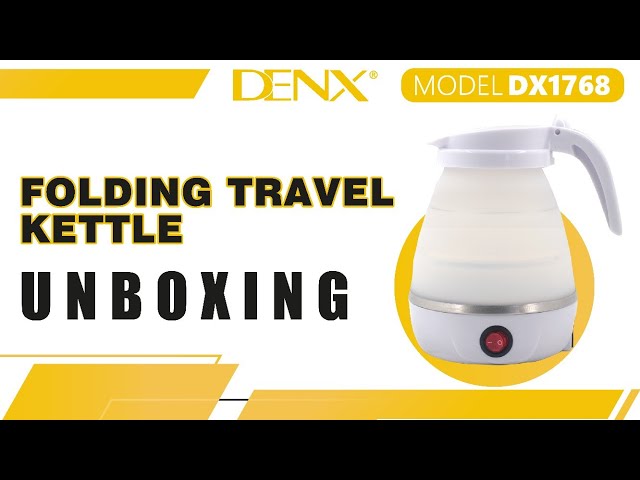 غلاية كهربائية متنقلة قابلة للطي للسفر والرحلات DE...