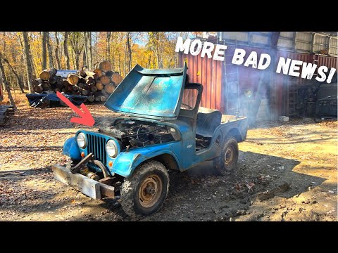 More Issues with the Barn Find Jeep CJ5. (Time for a DIESEL swap?)