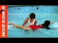 Anita Raj Taking Swimming Traning From Rajinikanth Jeet Hamaari