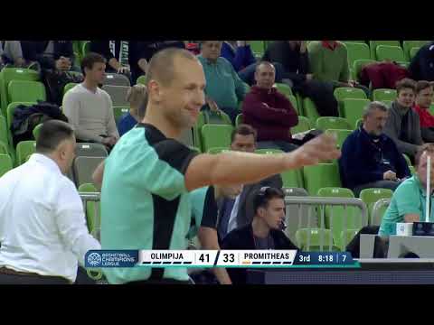 Tough Call 5: Petrol Olimpija vs Promitheas Patras - Unsportsmanlike foul
