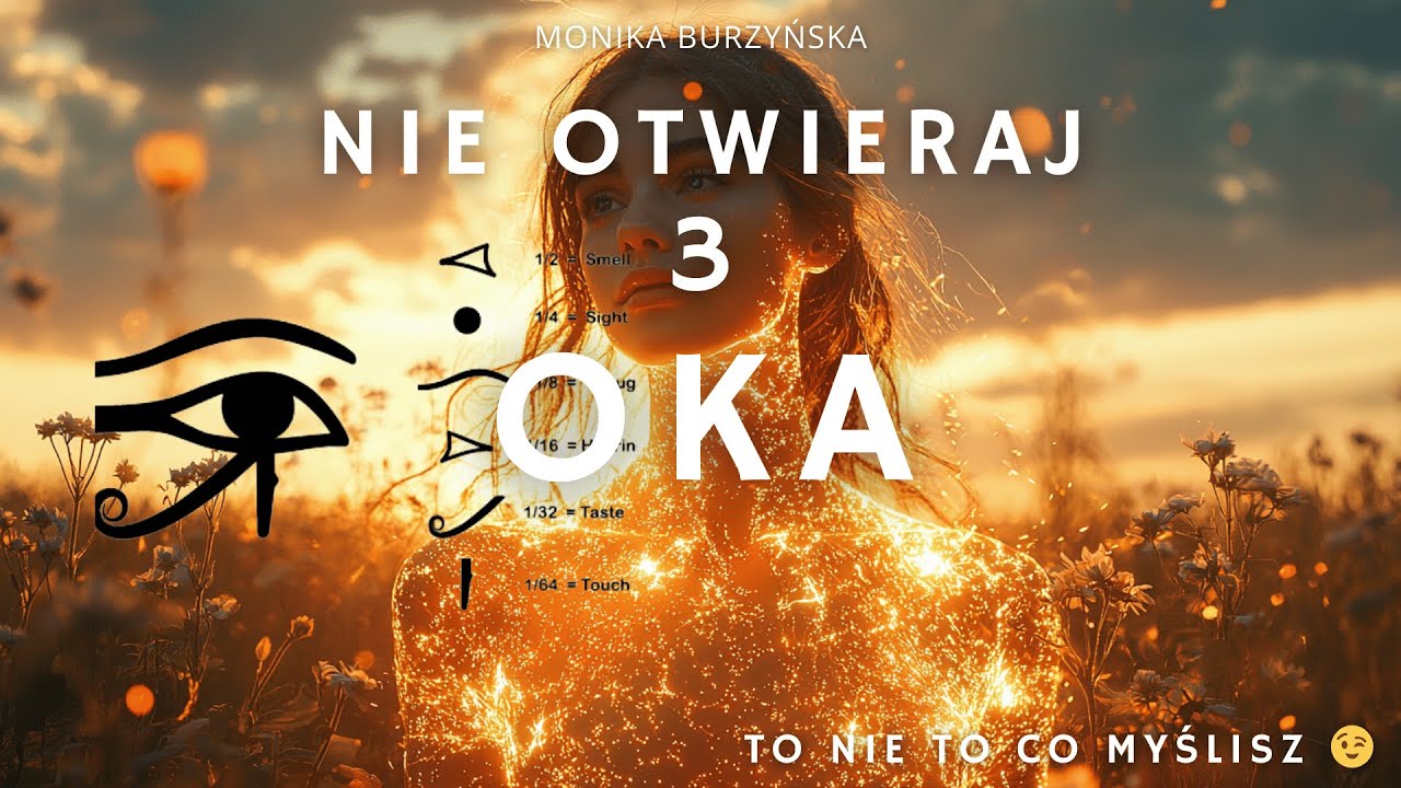 Nie otwieraj 3 OKA  😉 👁️𓂀  #monikaburzyńska