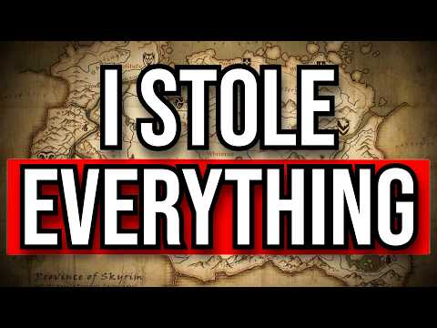 How Much is ALL THE LOOT in EVERY CITY in Skyrim Worth??