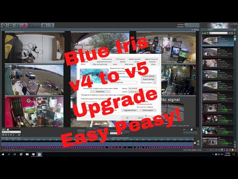 Blue Iris upgrade V4 to V5 Easy Peasy