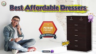 ✅ Top 5:  Best Affordable Dressers [ Best Affordable Bedroom