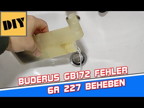🛑 Wartungsfehler - Buderus Heizung Störung Fehlercode 6A 227 beheben