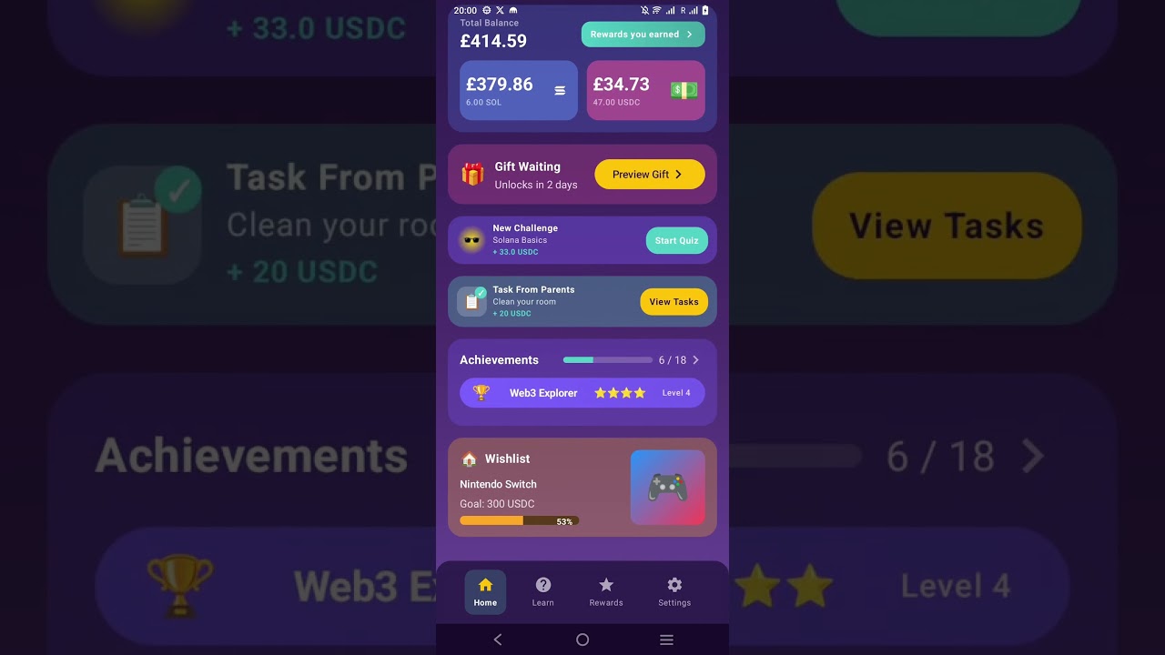 Kids Wishlist Demo