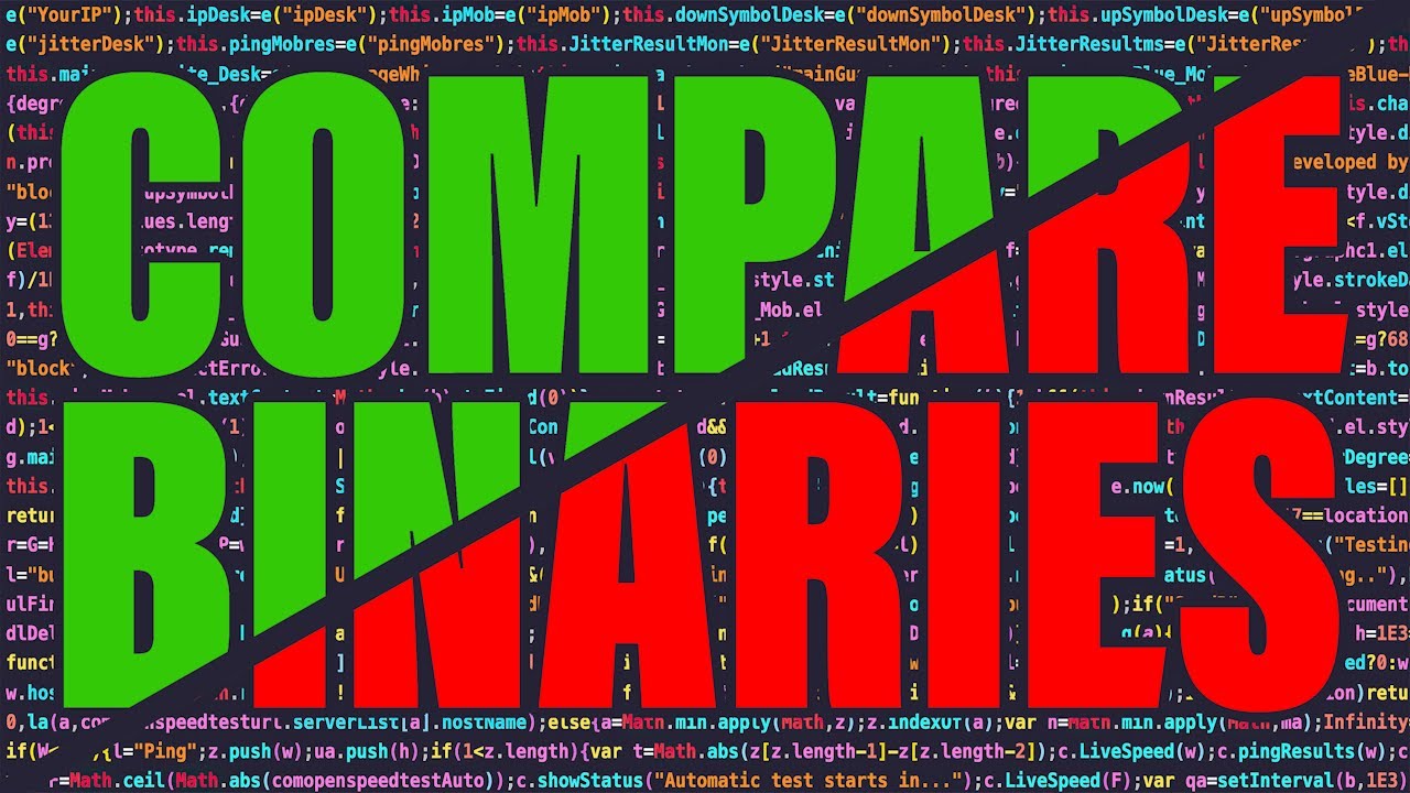 Binary Comparisons for Patch Diffing - BinDiff Tutorial