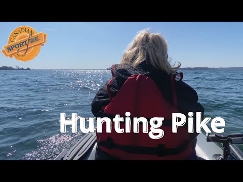 Winter Great Lakes Pike Action