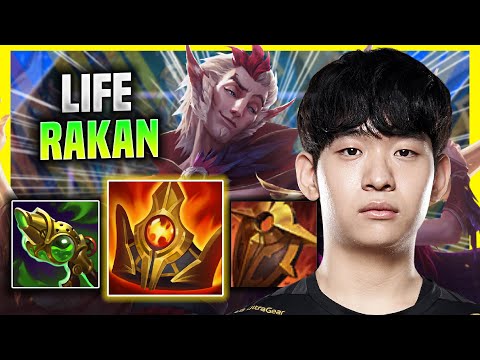 LEARN HOW TO PLAY RAKAN SUPPORT LIKE A PRO! - GEN Life Plays Rakan SUPPORT vs Rumble!