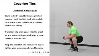 551. Dumbbell Kang Squat