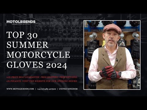 Top 30 summer motorcycle gloves 2024