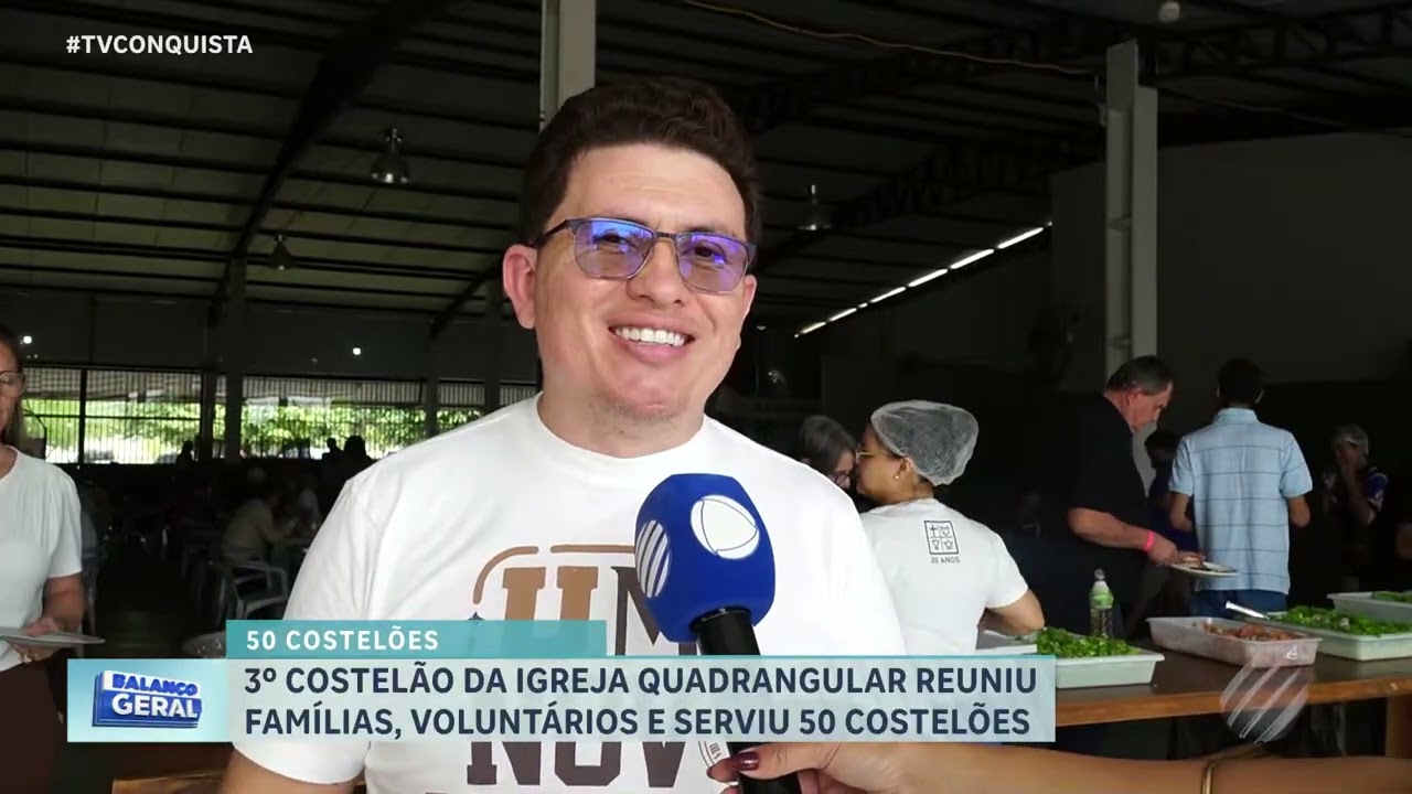 3º Costelão da Igreja Quadrangular reúne centenas de pessoas em Lucas do Rio Verde