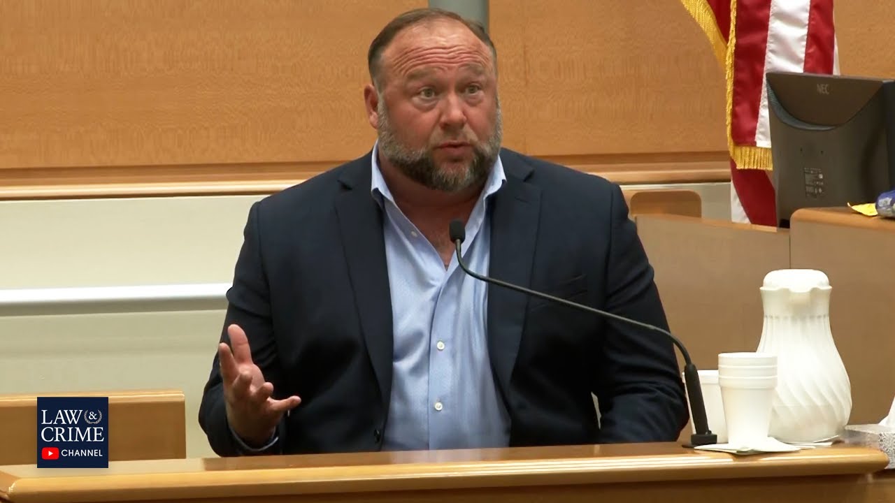 Alex Jones Testifies in Connecticut Sandy Hook Defamation Trial — Part One