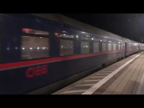 Nightjet 295 nach Rom Ausfahrt München Ost am 31.01.2020