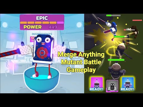 Merge Anything - Mutant Battle Game Gameplay - YouTube