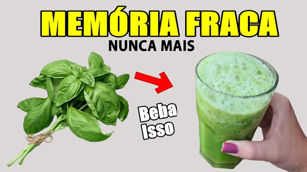 SUCO PARA MEMÓRIA FRACA, PROTEGE O CÉREBRO E REDUZ O ESTRESSE