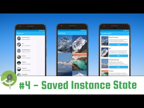 RecyclerView part 4 - Saved Instance State - Android Studio Tutorial