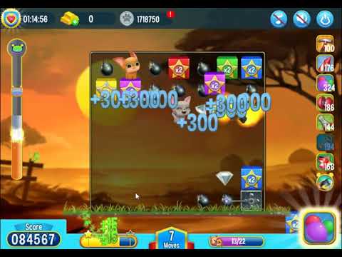 Pet Rescue Saga Level 4734 - NO BOOSTERS | SKILLGAMING ✔️