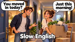 Start Learning English with Simple Dialogues (A1-A2) Moving Into a New Apartment