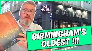I Ate a CURRY at THE TAJ MAHAL! Birmingham's Oldest Curry House