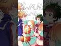 Baku X Deku ️ Myheroacademia Anime Edit Trendingshorts